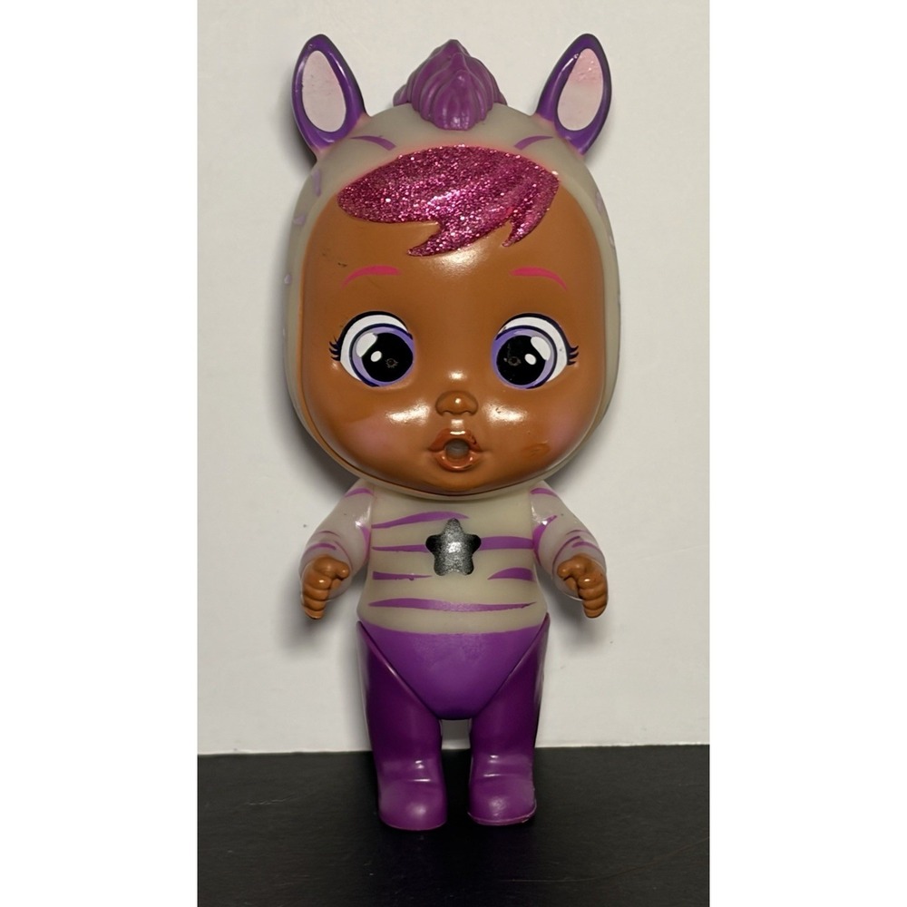 CRY BABIES MAGIC TEARS 5" ZENA THE ZEBRA - DRESS ME UP, STORY LAND SERIES